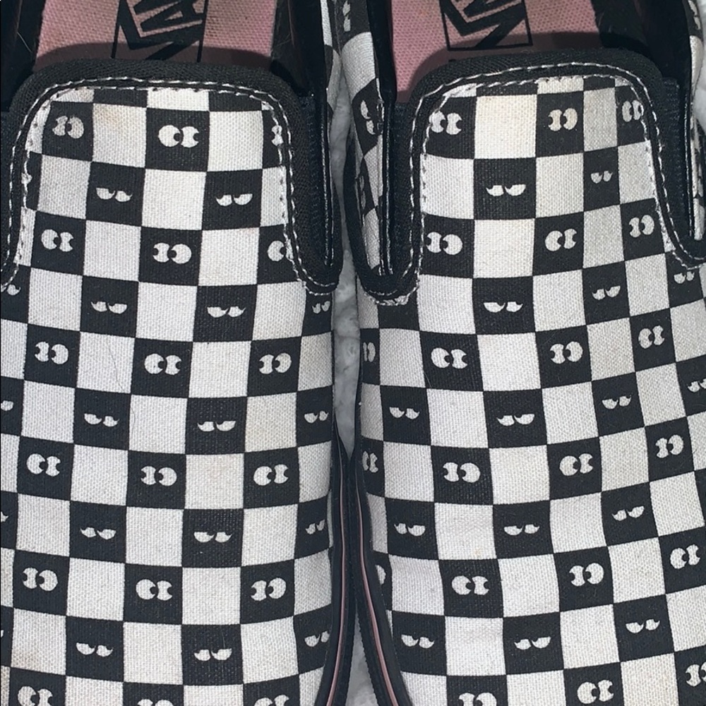 🌸👀Checkered Lazy Eye Vans 🌸! RARE 👀!! SOLD OUT - Picture 10 of 11